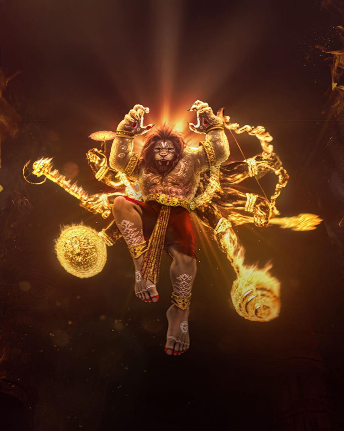 The action in the movie is jaw-droppingly good, drawing the crowd to root for Narsimha, the fourth avatar of Vishnu. The action in the movie is jaw-droppingly good, drawing the crowd to root for Narsimha, the fourth avatar of Vishnu.