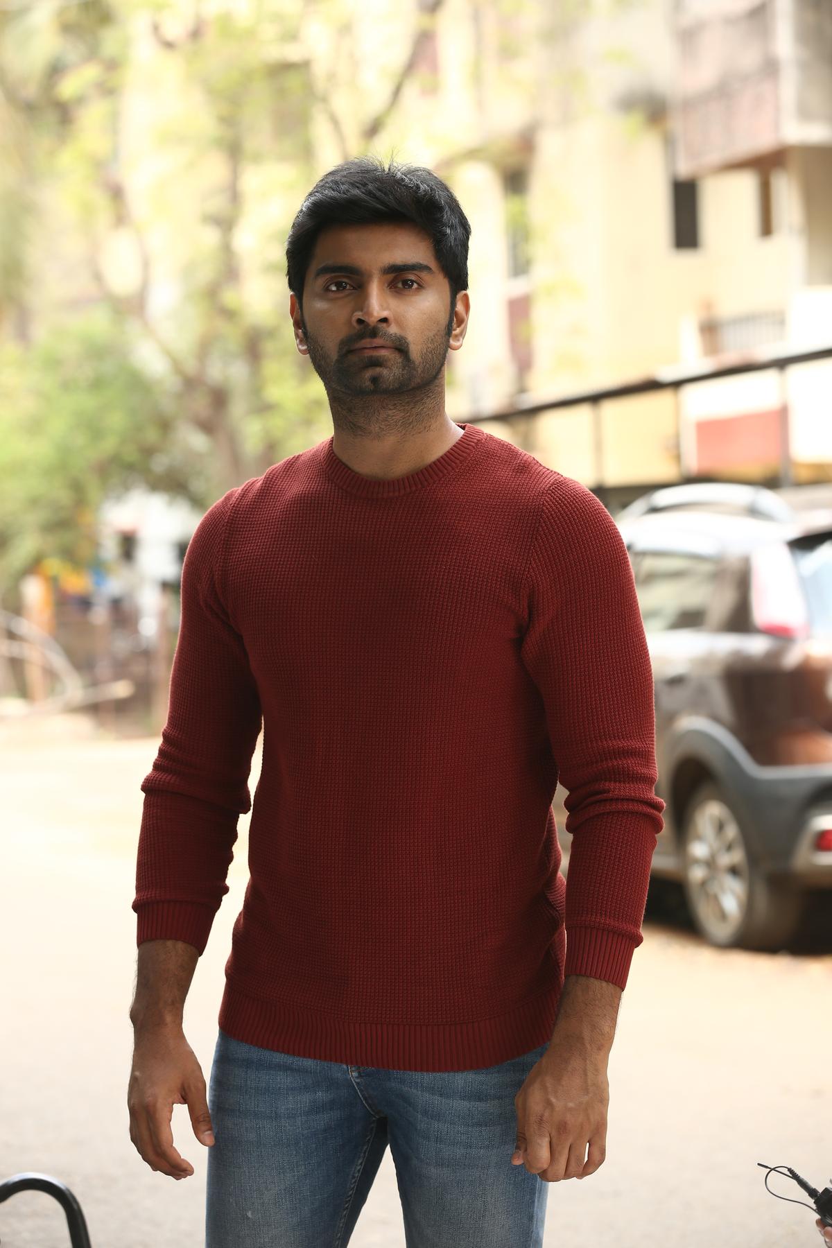 Atharvaa in a still from ‘Thanal’