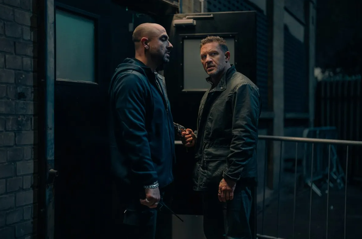 Tom Hardy in a still from ‘MobLand’ Tom Hardy in a still from ‘MobLand’