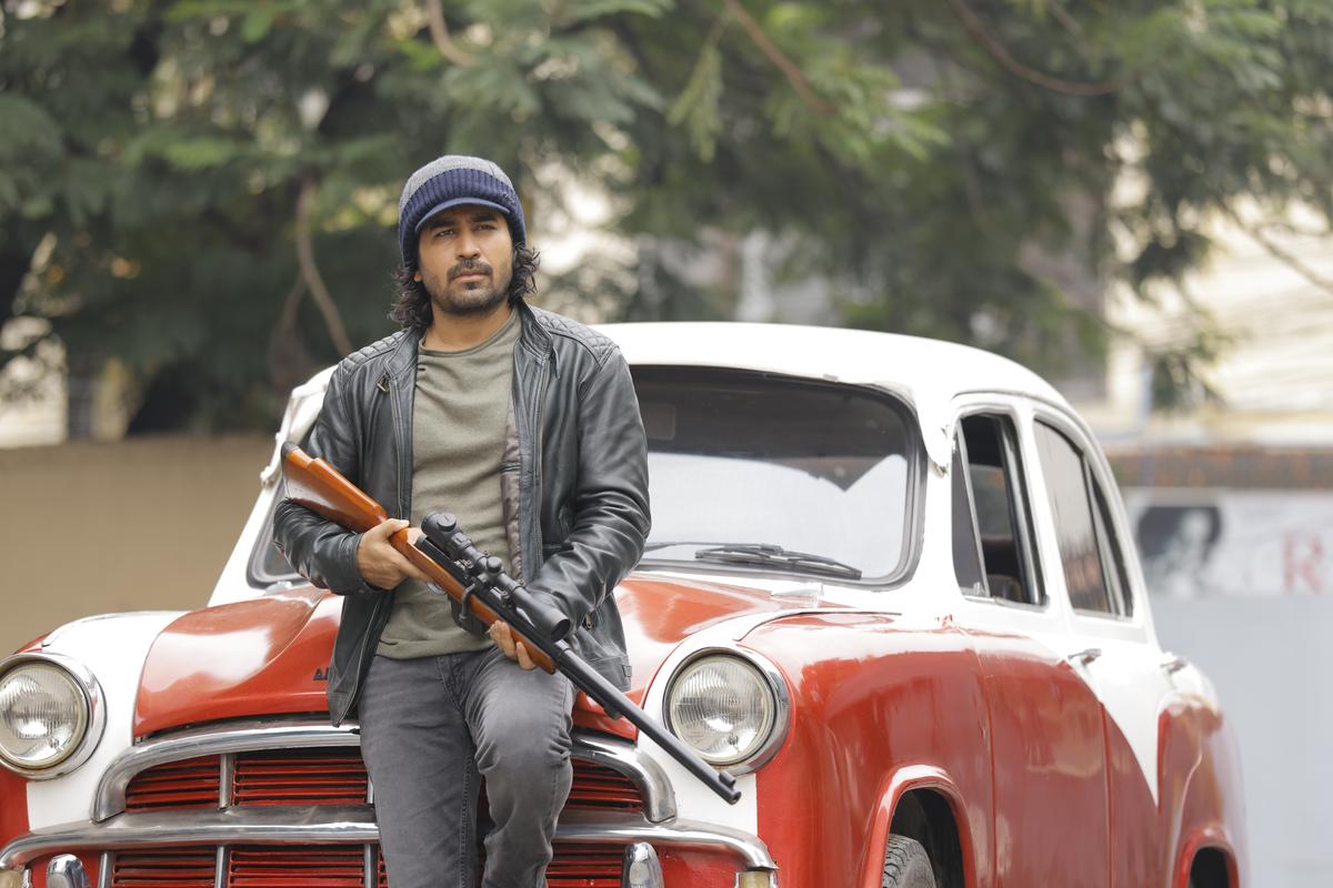 Vijay Antony in a scene from 'Mazhai Pidikkatha Manithan'