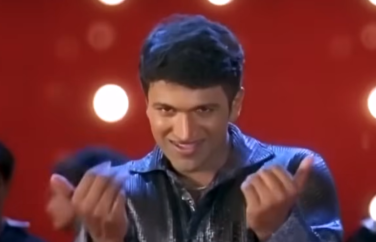 Puneeth Rajkumar in ‘O Maria’ song.