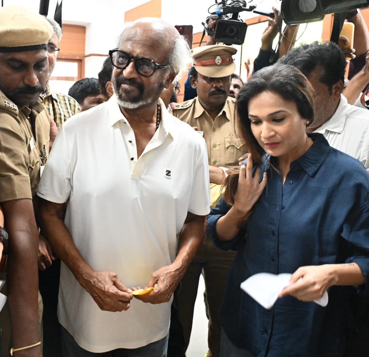 Tamil Nadu elections 2026: Rajnikanth casts his vote
