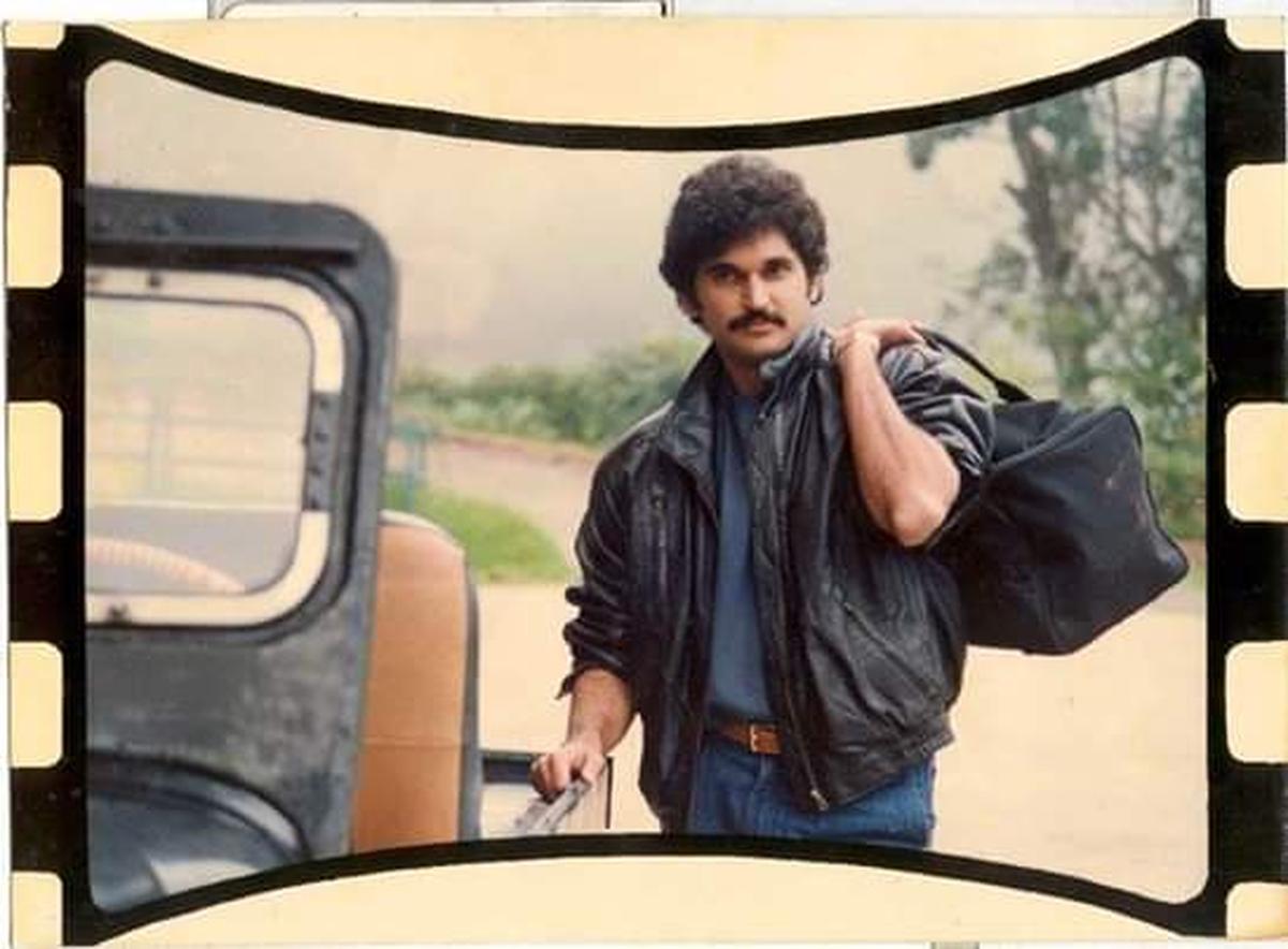 Suresh Menon in a film still Suresh Menon in a film still