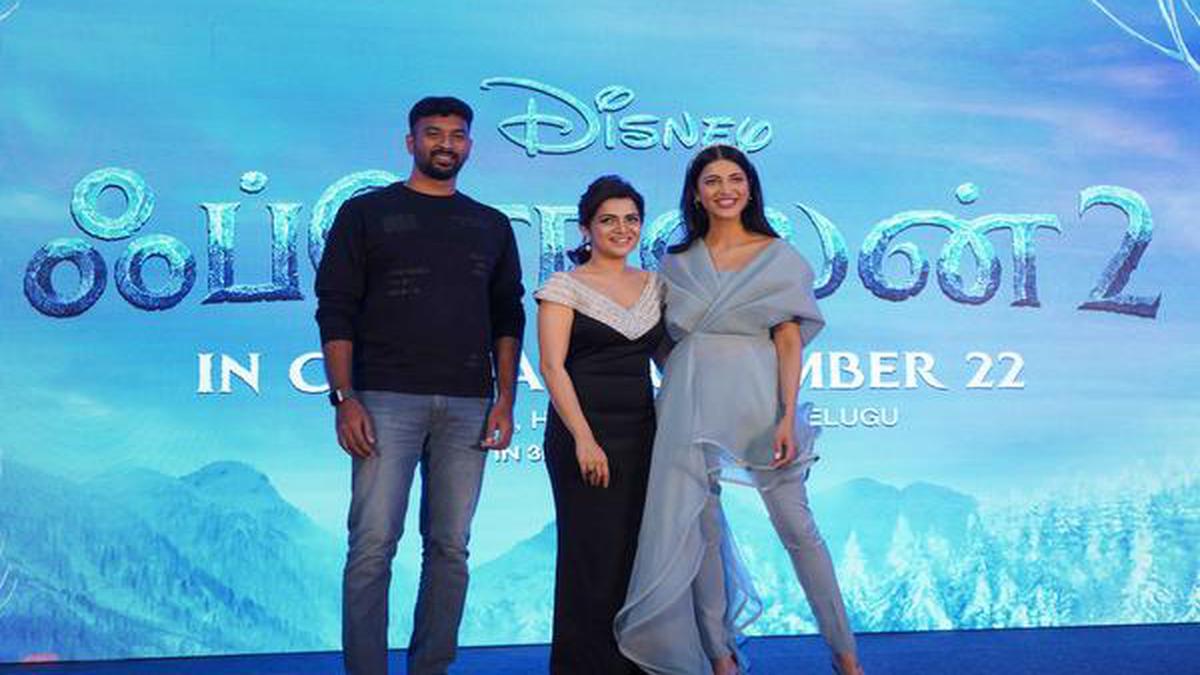 Tamil actors share their 'Frozen 2' experience - The Hindu
