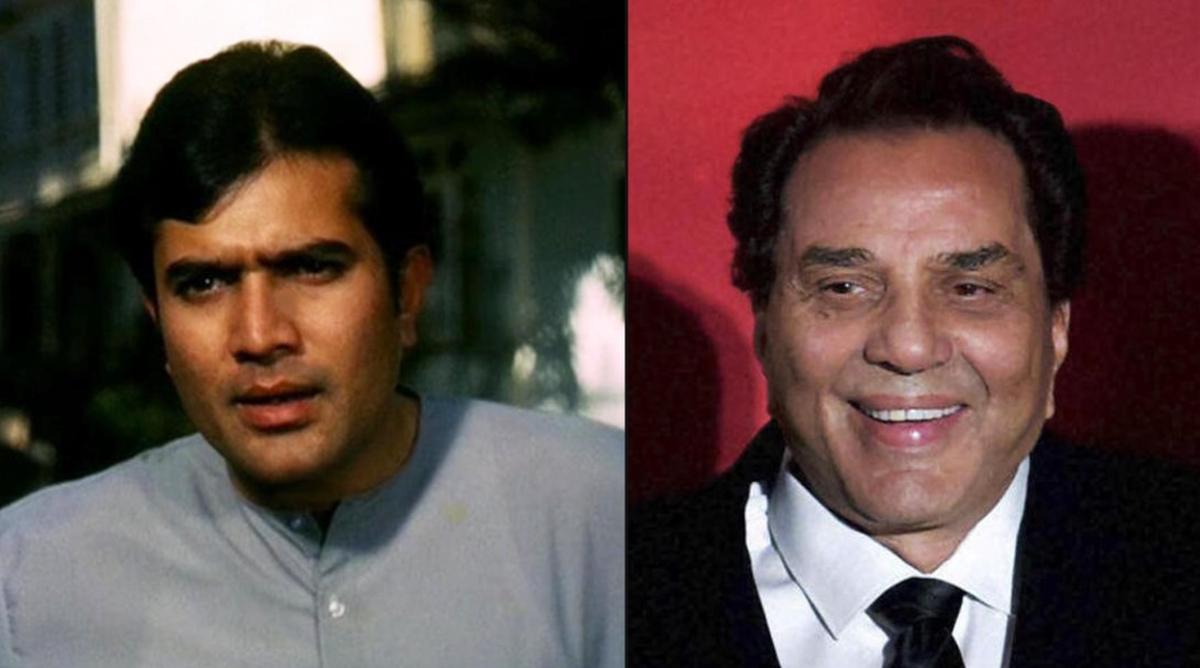 Rajesh Khanna and Dharmendra.