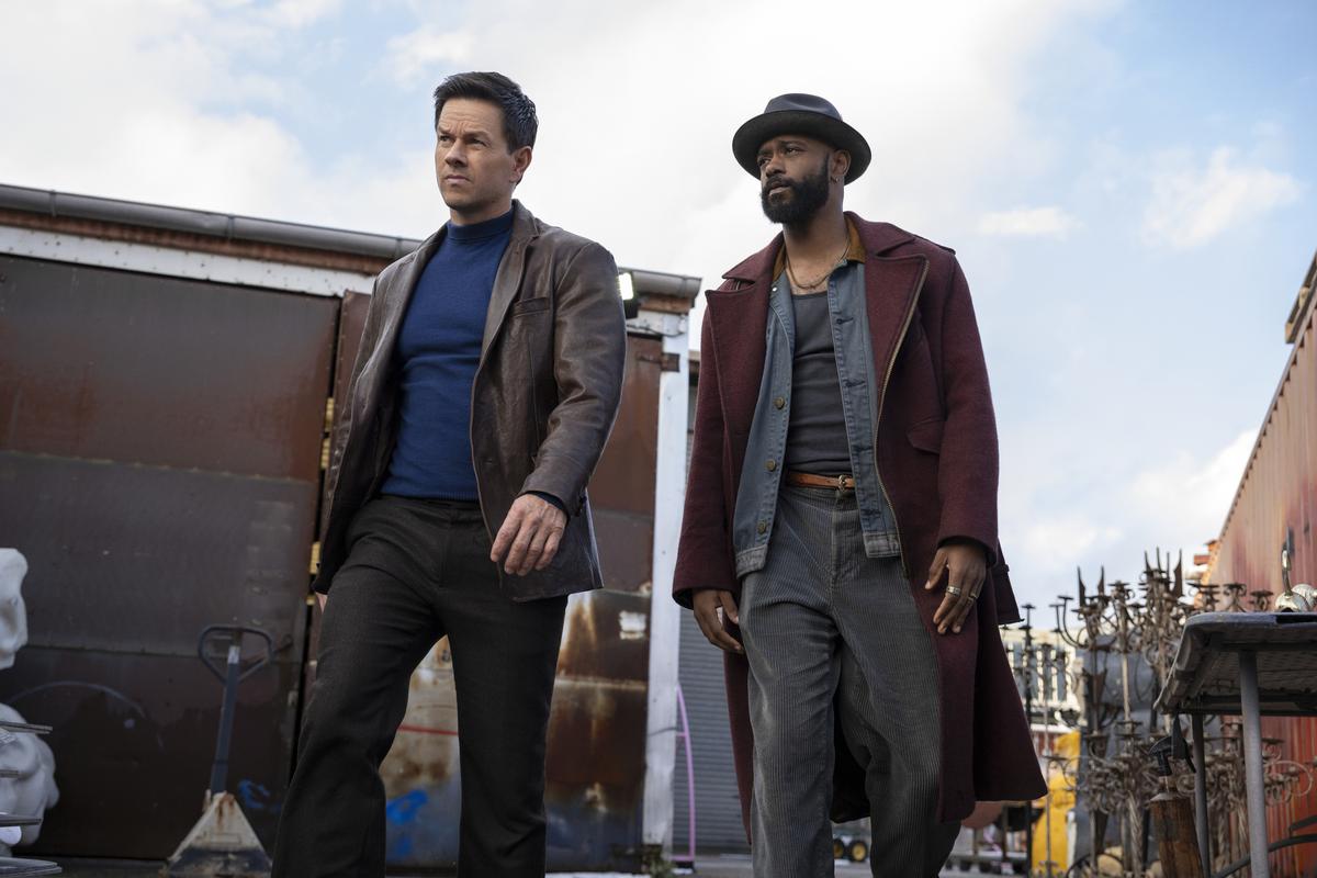 Mark Wahlberg and LaKeith Stanfield in ‘Play Dirty’