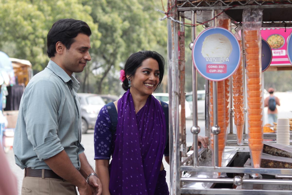 Shahana Goswami and Akshay Ajit Singh in a still from ‘Four Years Later’