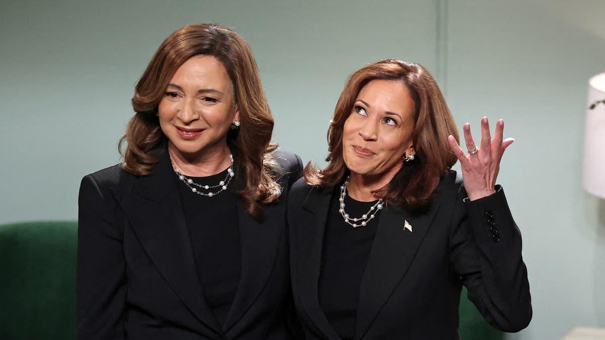 Kamala Harris makes surprise appearance on ‘Saturday Night Live’ alongside longtime impersonator, Maya Rudolph