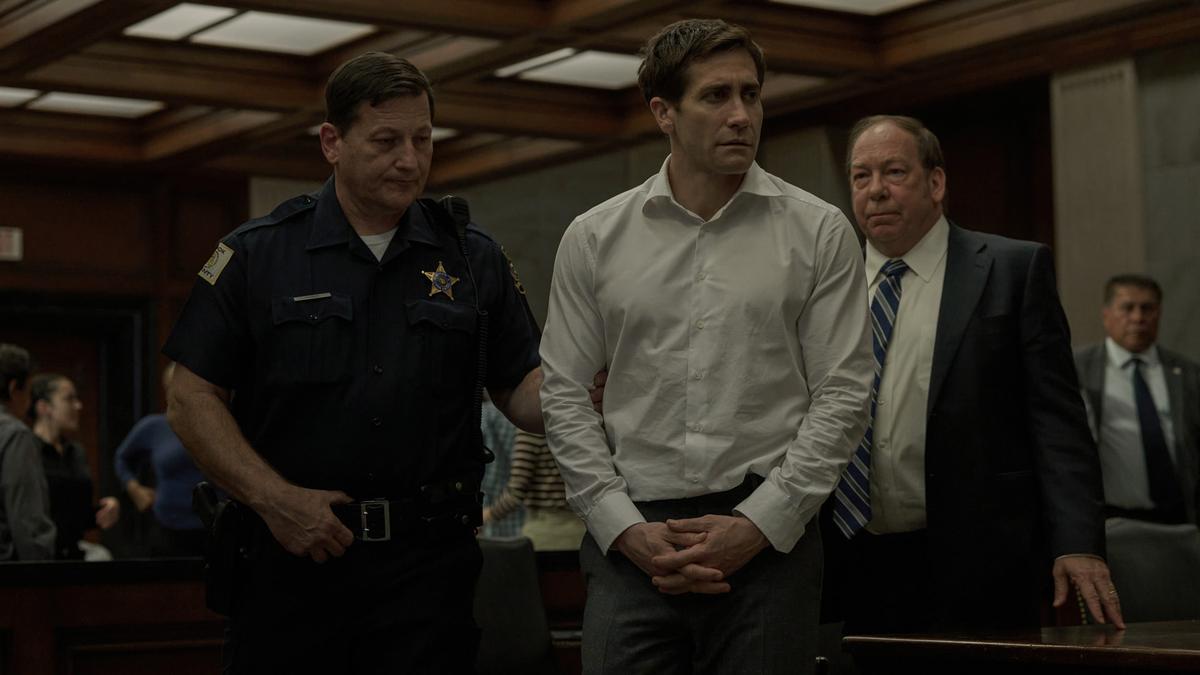 Jake Gyllenhaal in a still from Apple TV’s ‘Presumed Innocent’