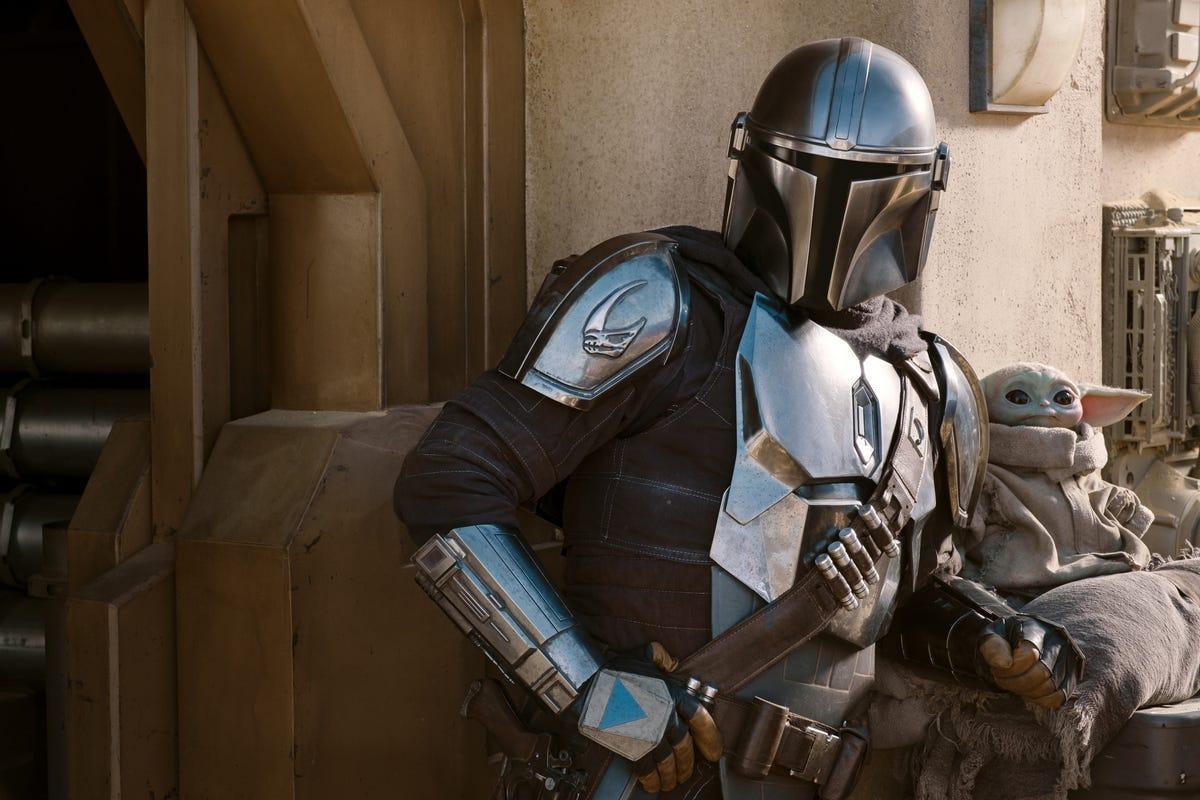 A still from ‘The Mandalorian’ A still from ‘The Mandalorian’