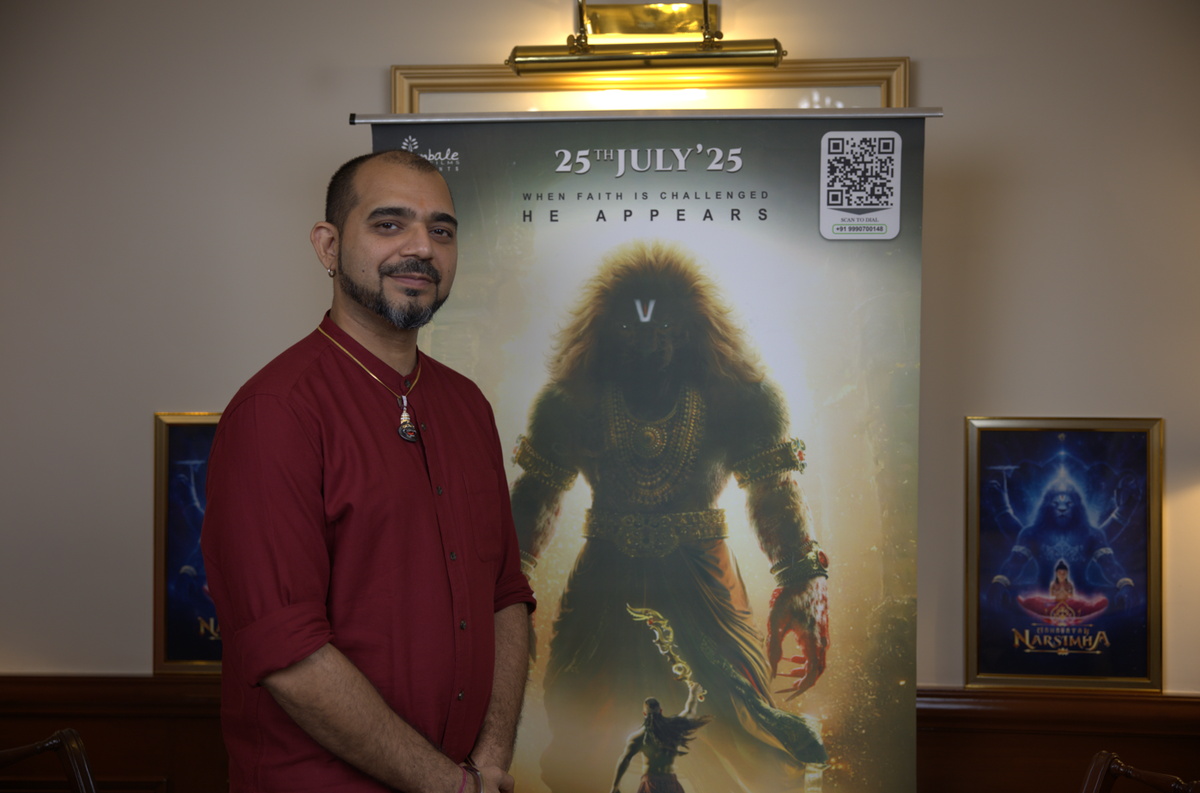 ‘Mahavatar Narsimha’ director Ashwin Kumar ‘Mahavatar Narsimha’ director Ashwin Kumar