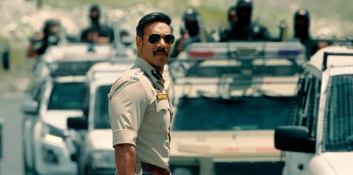 Singham Again' movie review: Ajay Devgn returns in deathly dull franchise - The Hindu