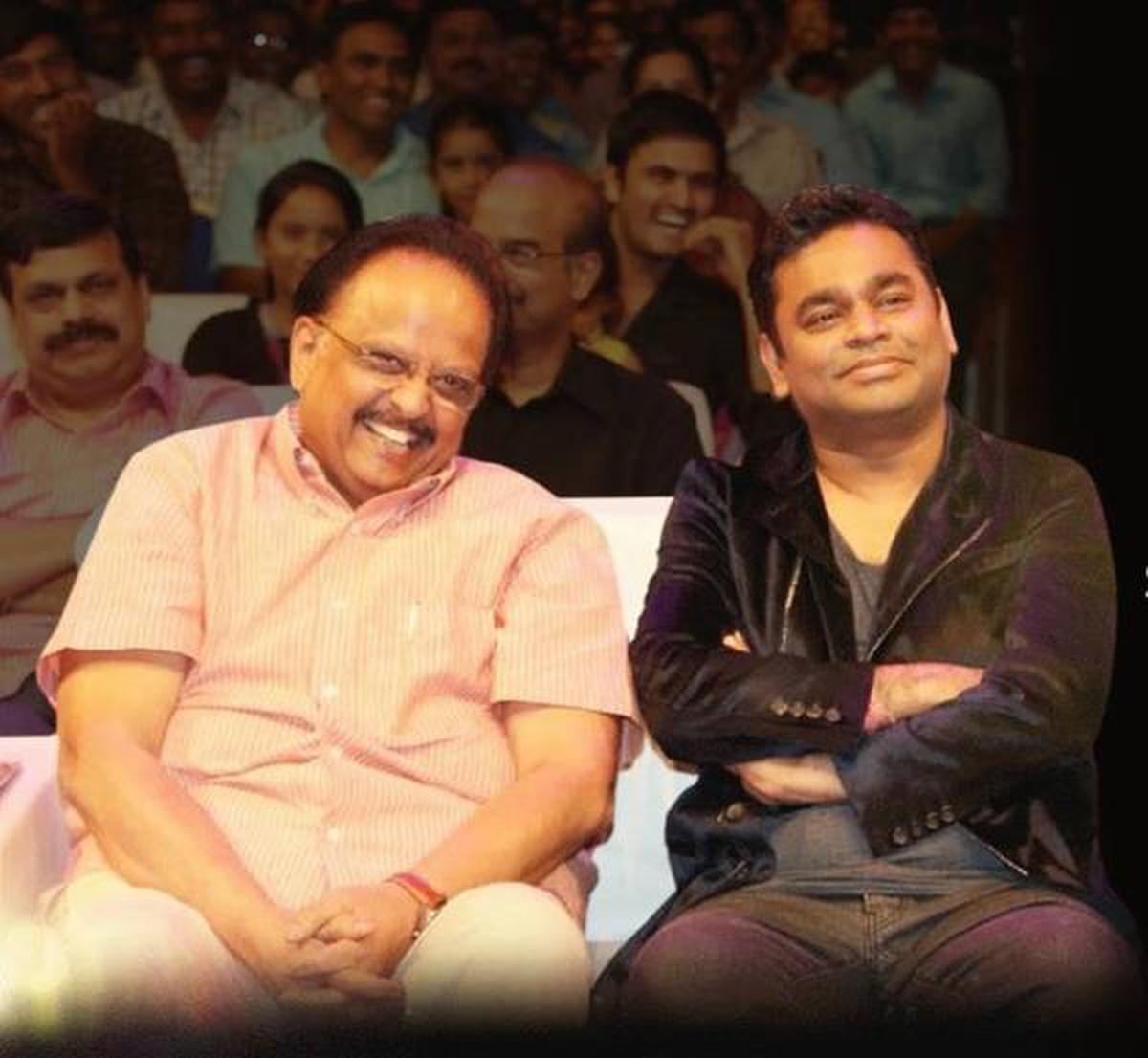 S.P. Balasubrahmanyam and A.R. Rahman