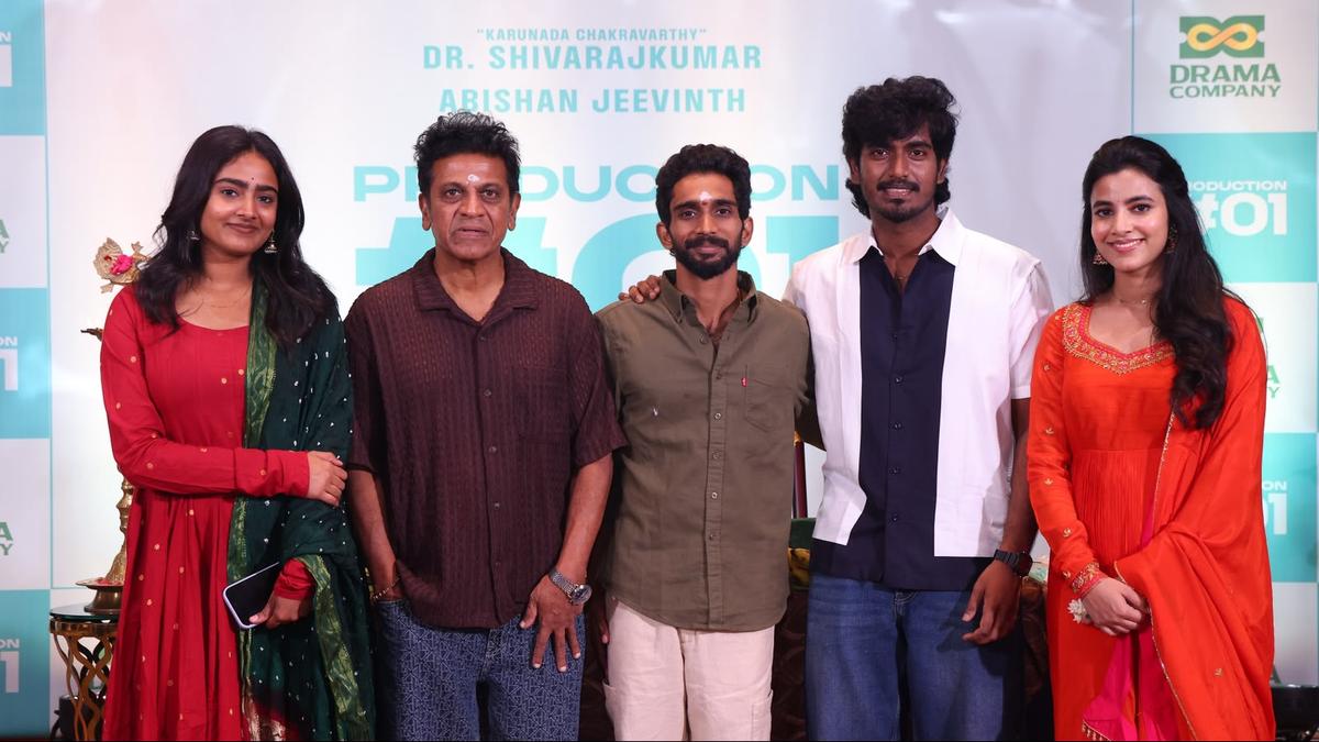 Shivarajkumar and ‘Tourist Family’ director Abishan Jeevinth film gets rolling