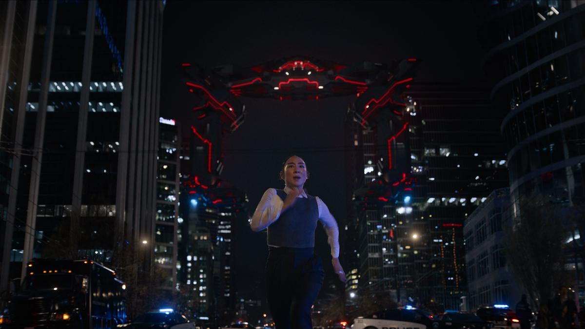 A still from ‘Tron: Ares’