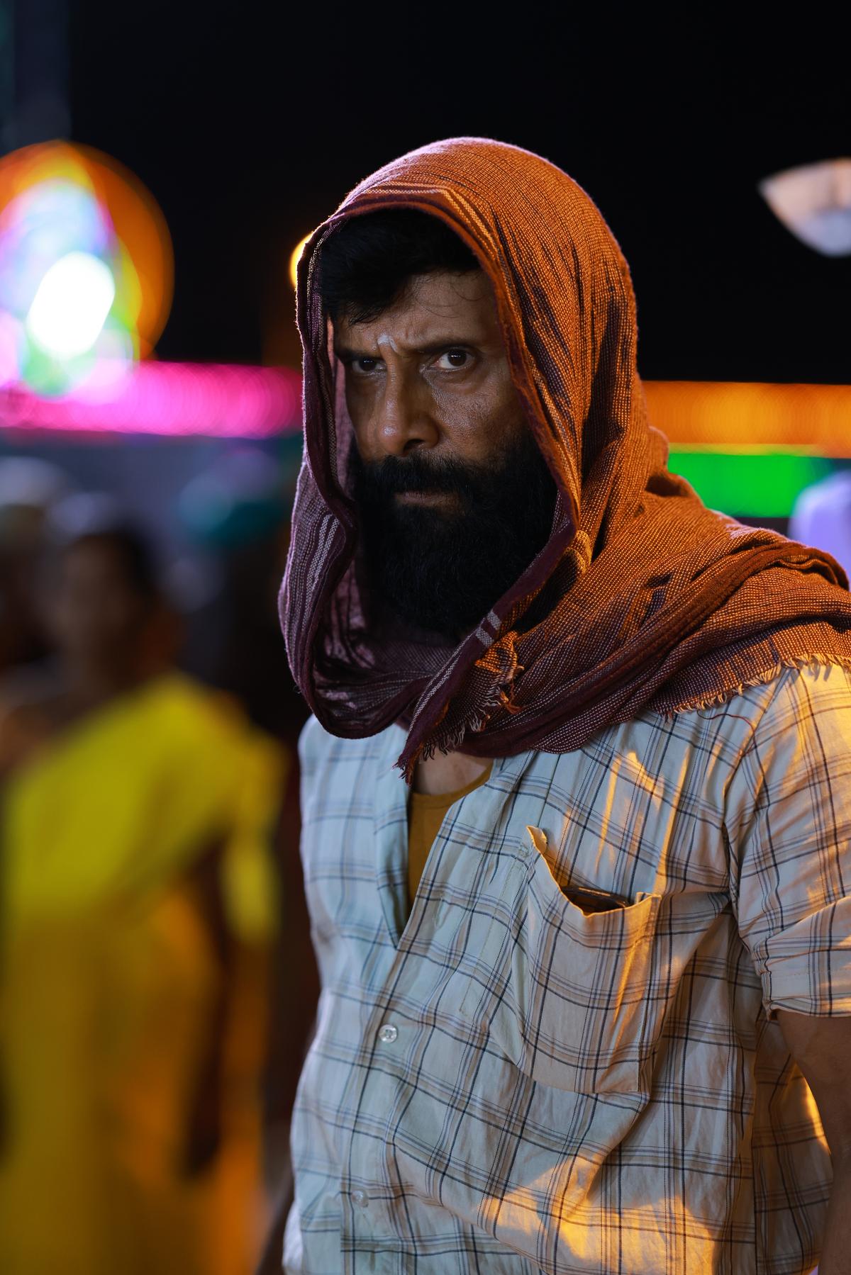 Vikram in a still from ‘Veera Dheera Sooran: Part 2’