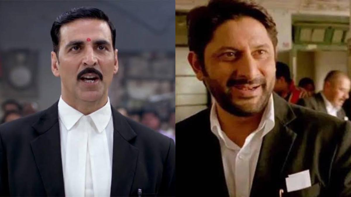 Akshay Kumar, Arshad Warsi in the two ‘Jolly LLB’ films