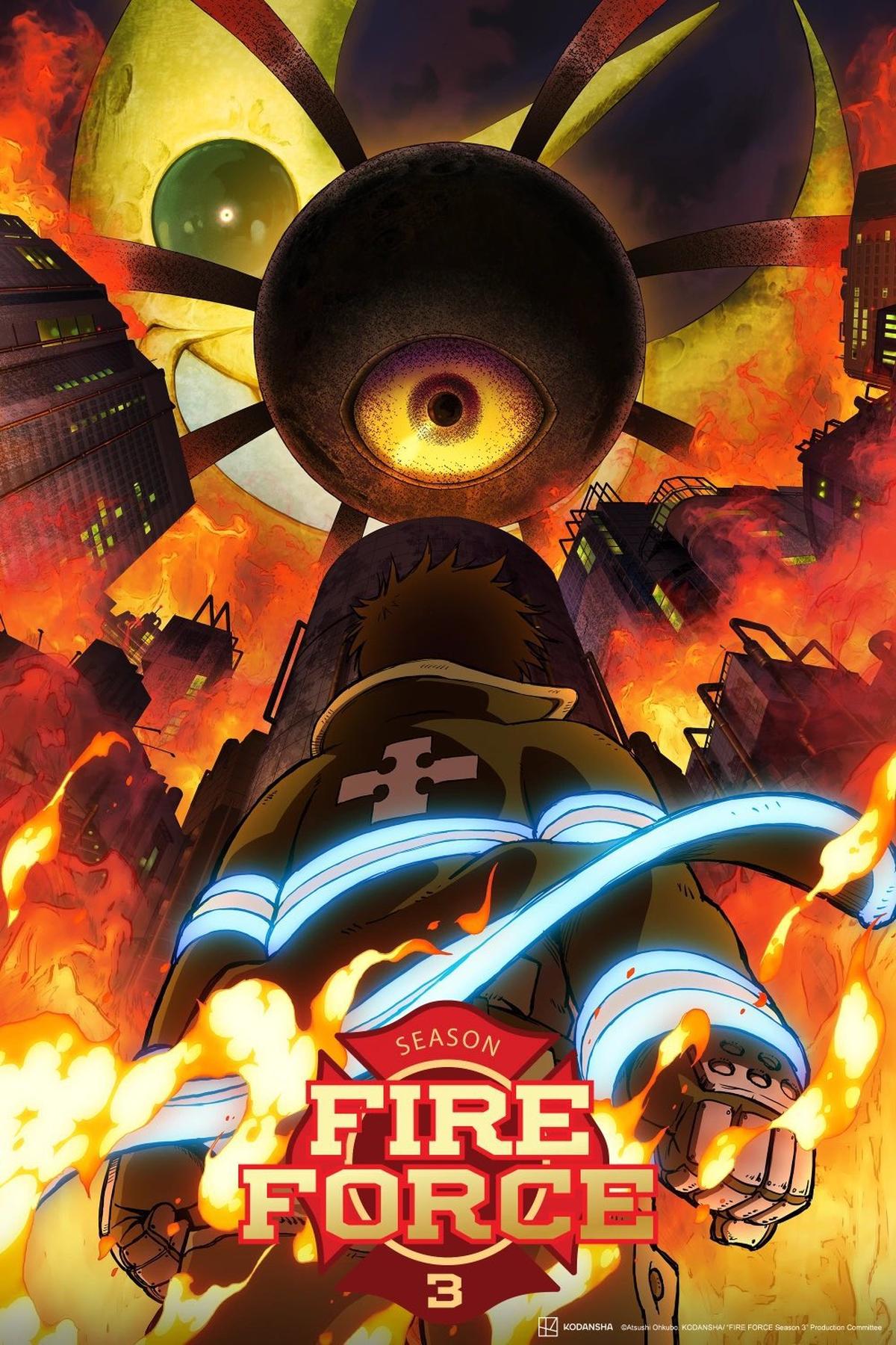 A key visual from ‘Fire Force’ Season 3