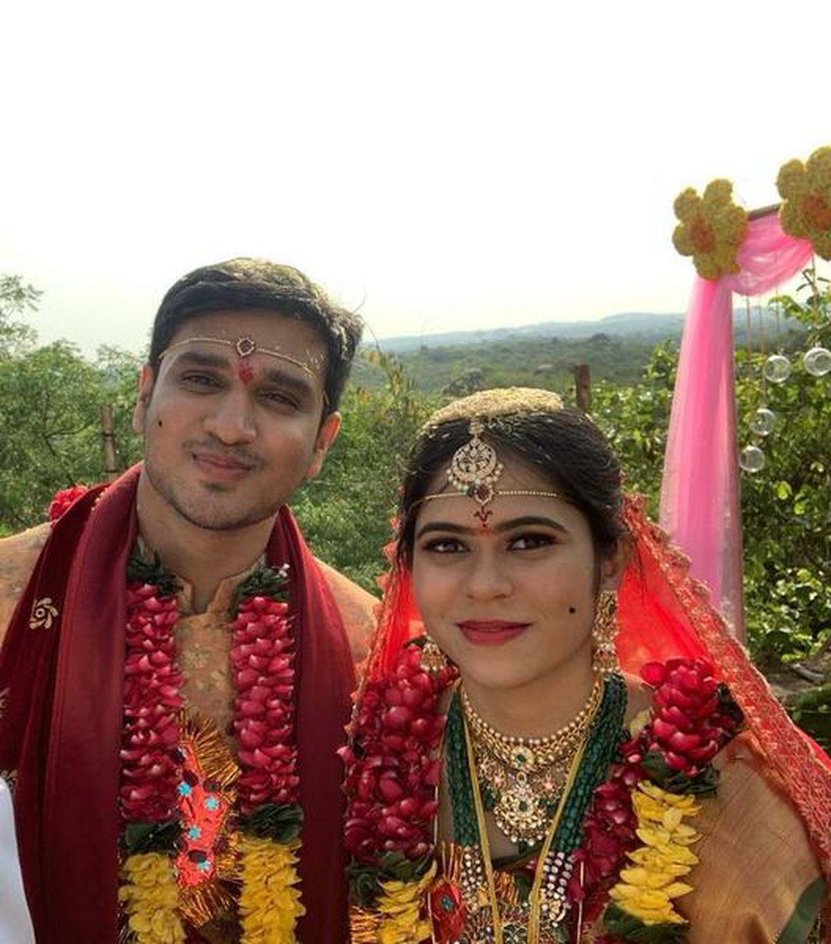 Telugu actor Nikhil Siddartha marries girlfriend Pallavi Sharma in ...