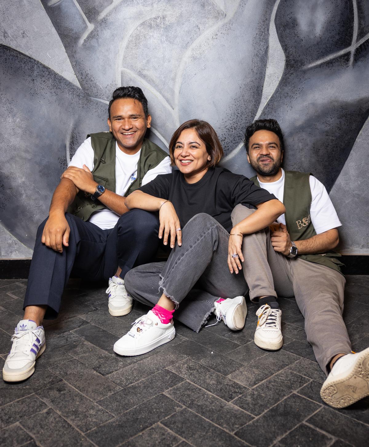 Jeet Rana, Chef Amninder Sandhu, and Chirag Pal Jeet Rana, Chef Amninder Sandhu, and Chirag Pal