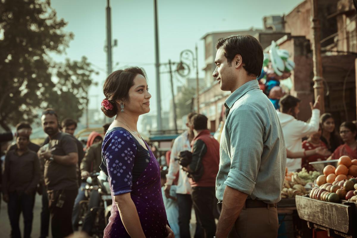 Shahana Goswami and Akshay Ajit Singh in a still from ‘Four Years Later’ Shahana Goswami and Akshay Ajit Singh in a still from ‘Four Years Later’