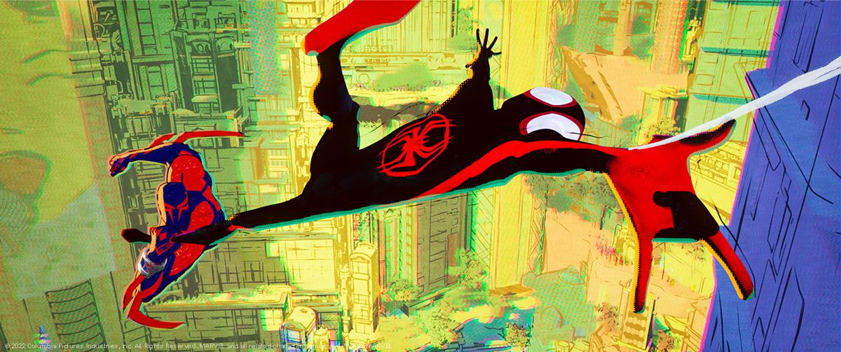 A scene from 'Spider-Man: Across the Spider-Verse'