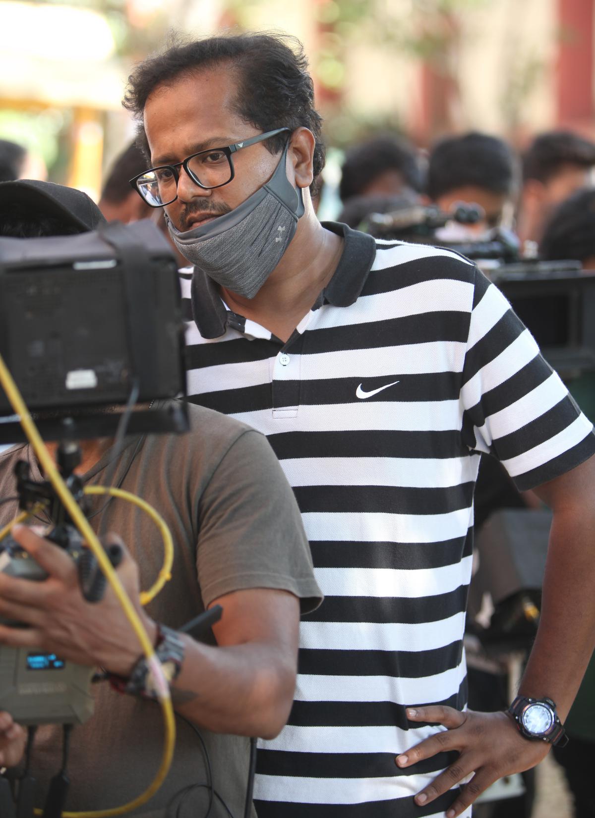 Gautham Ramachandran from the sets of ‘Gargi’