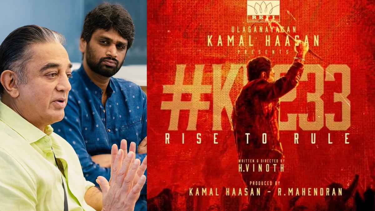 ‘KH233’: Kamal Haasan teams up with H Vinoth for his next