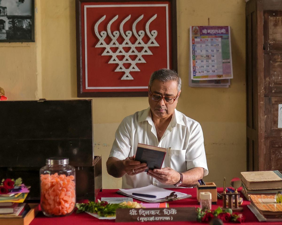 Sachin Khedekar in the film