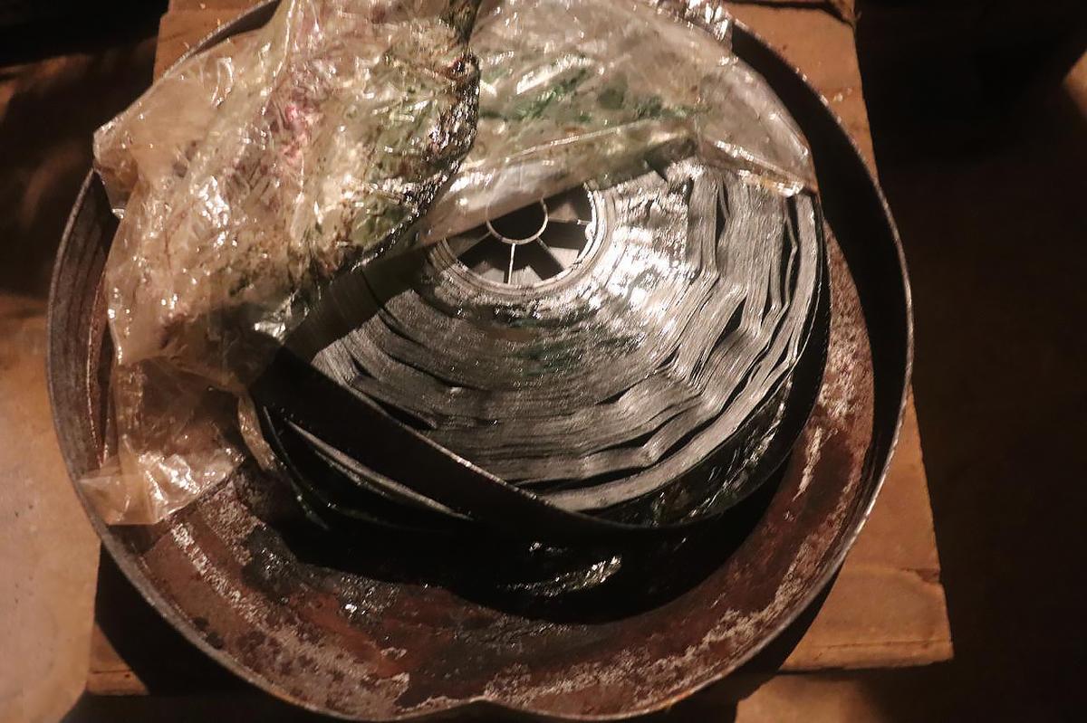 O carretel original de Pakeezah que foi encontrado em ruínas O carretel original de Pakeezah que foi encontrado em ruínas