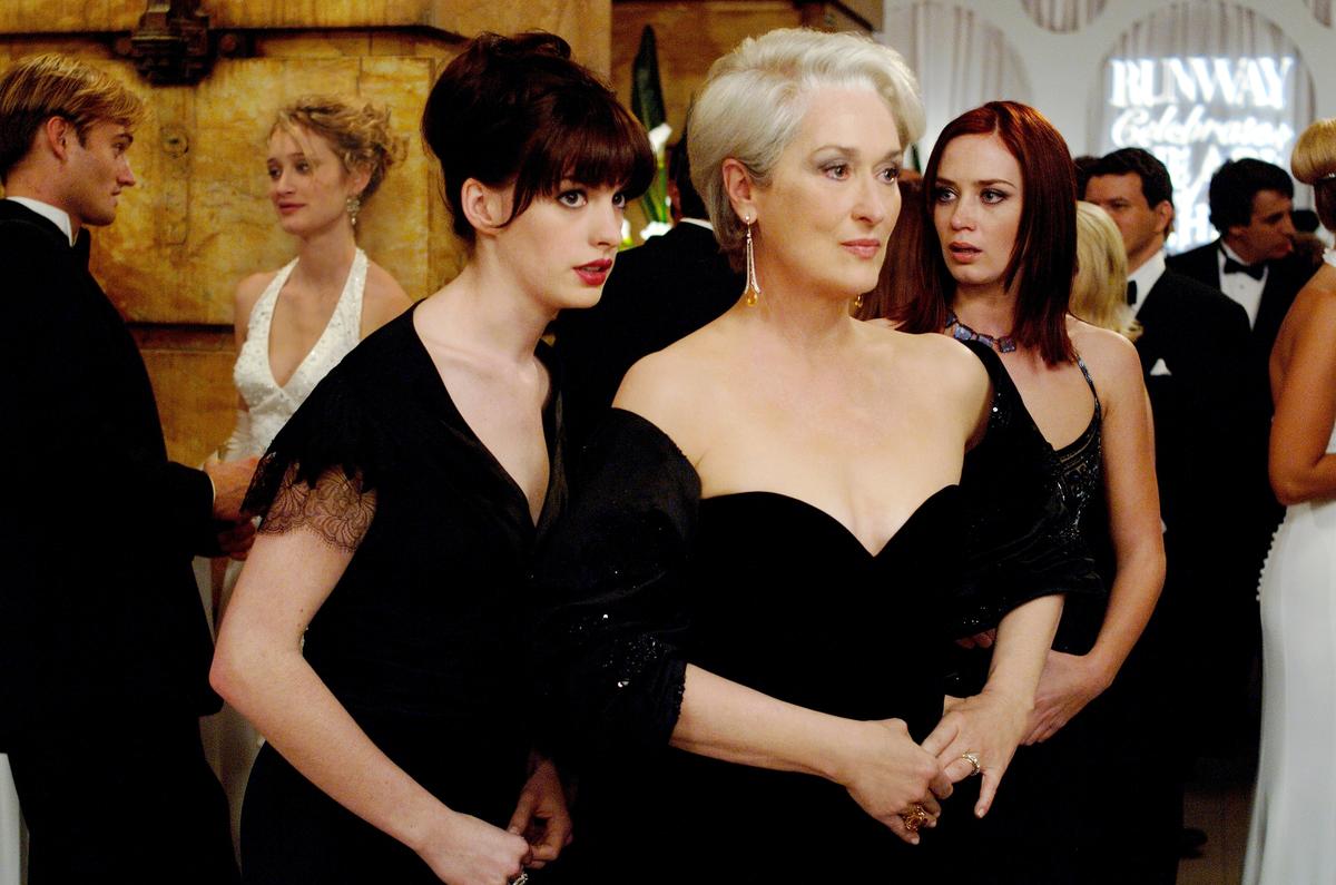Anne Hathaway and Meryl Streep in 'The Devil Wears Prada'