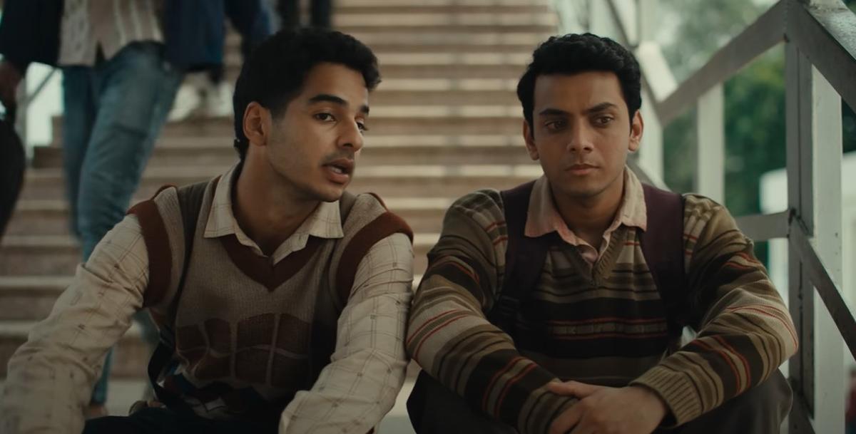 Ishaan Khatter and Vishal Jathwa in ‘Homebound’. Ishaan Khatter and Vishal Jathwa in ‘Homebound’.
