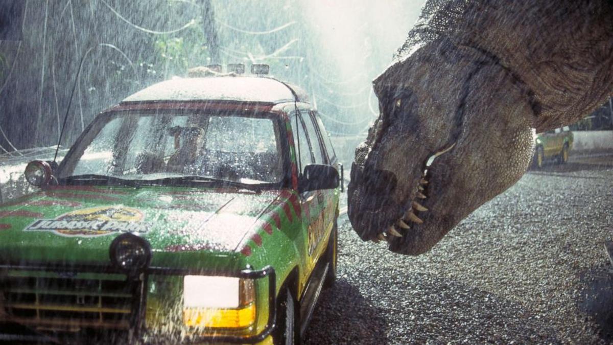 A still from ‘Jurassic Park’ A still from ‘Jurassic Park’