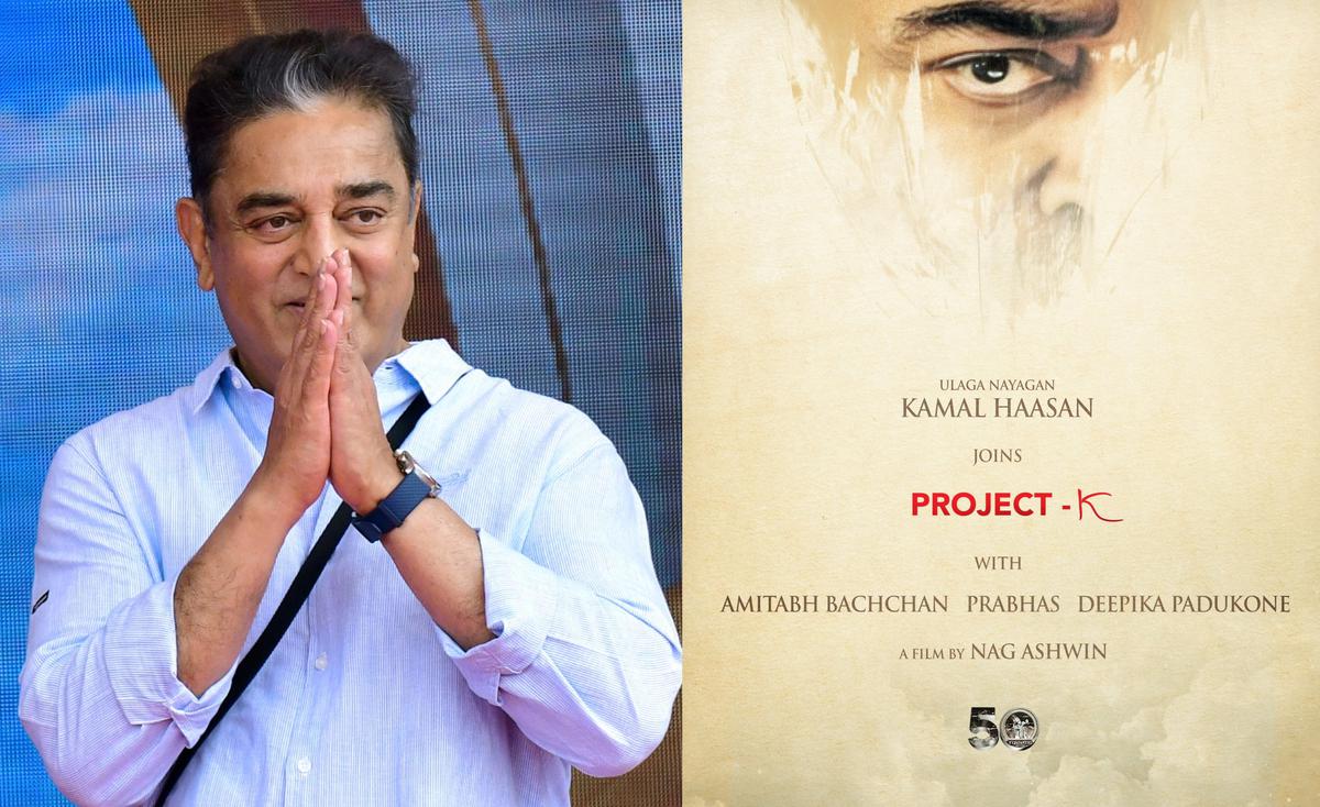 Project K': Kamal Haasan on board Prabhas-Nag Ashwin's film - The Hindu