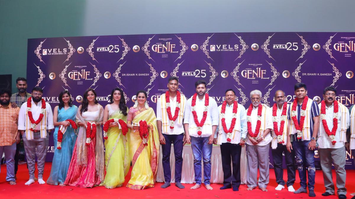 Jayam Ravi’s next, ‘Genie’; also stars Krithi Shetty, Kalyani Priyadarshan and Wamiqa Gabbi