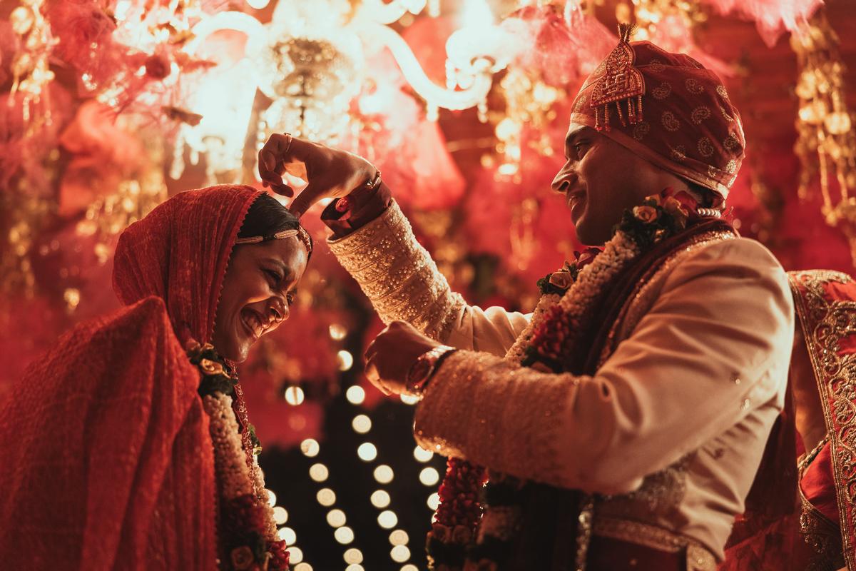 Shahana Goswami and Akshay Ajit Singh in a still from ‘Four Years Later’ Shahana Goswami and Akshay Ajit Singh in a still from ‘Four Years Later’