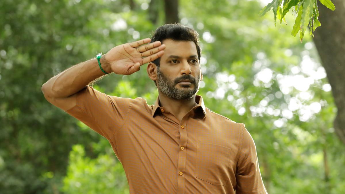 Actor Vishal on playing a constable in ‘Laththi’ and his obsession with action films