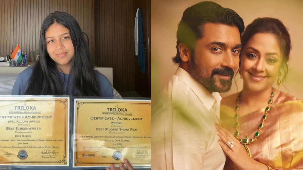 Suriya and Jyotika’s daughter Diya turns filmmaker with documentary on women in showbiz 