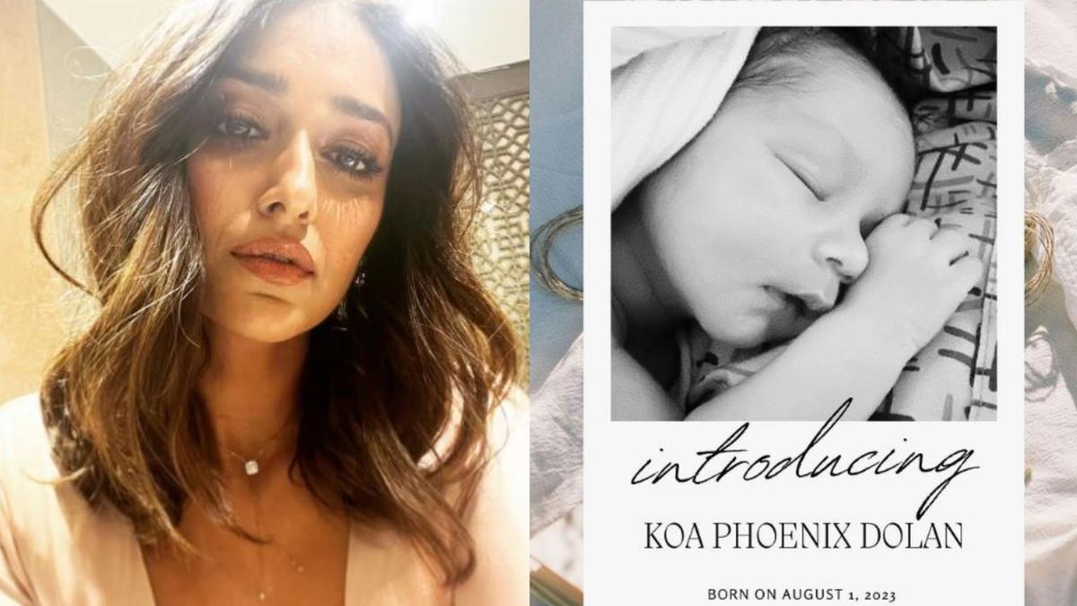Actor Ileana D'Cruz welcomes baby boy; names him Koa Phoenix Dolan