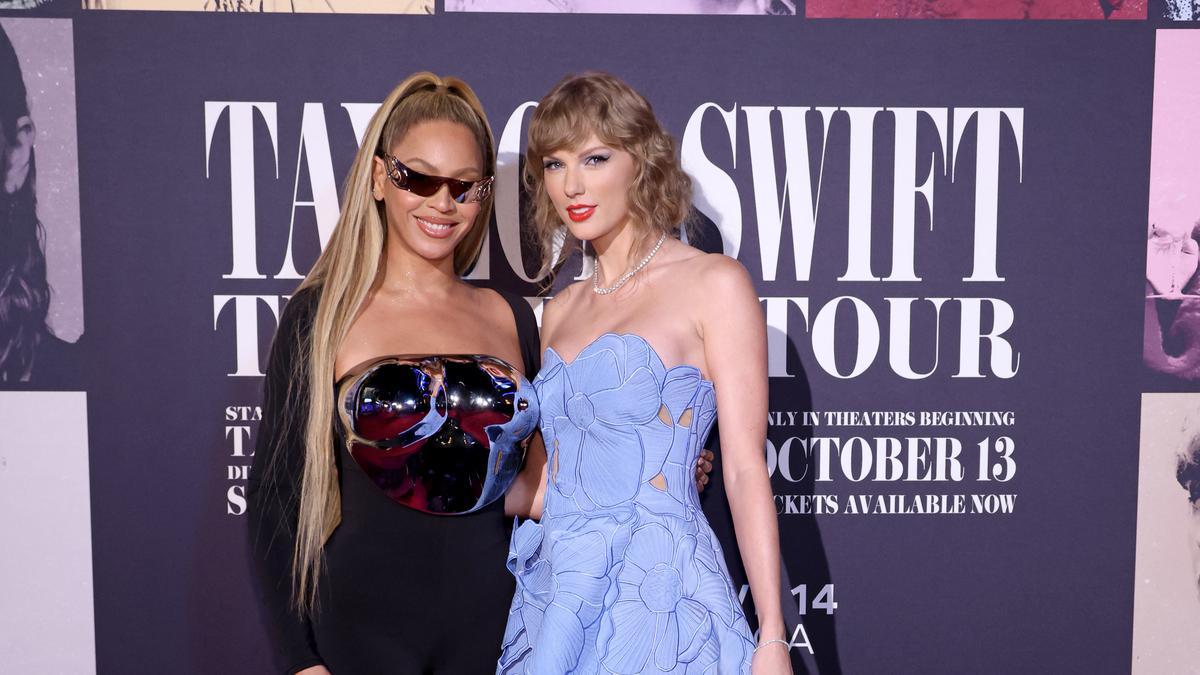 Beyonce attends Taylor Swift’s ‘The Eras Tour’ concert film premiere in Los Angeles