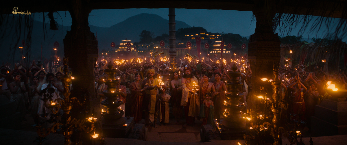 The ‘Brahmakalasha’ song in ‘Kantara: Chapter 1’. The ‘Brahmakalasha’ song in ‘Kantara: Chapter 1’.
