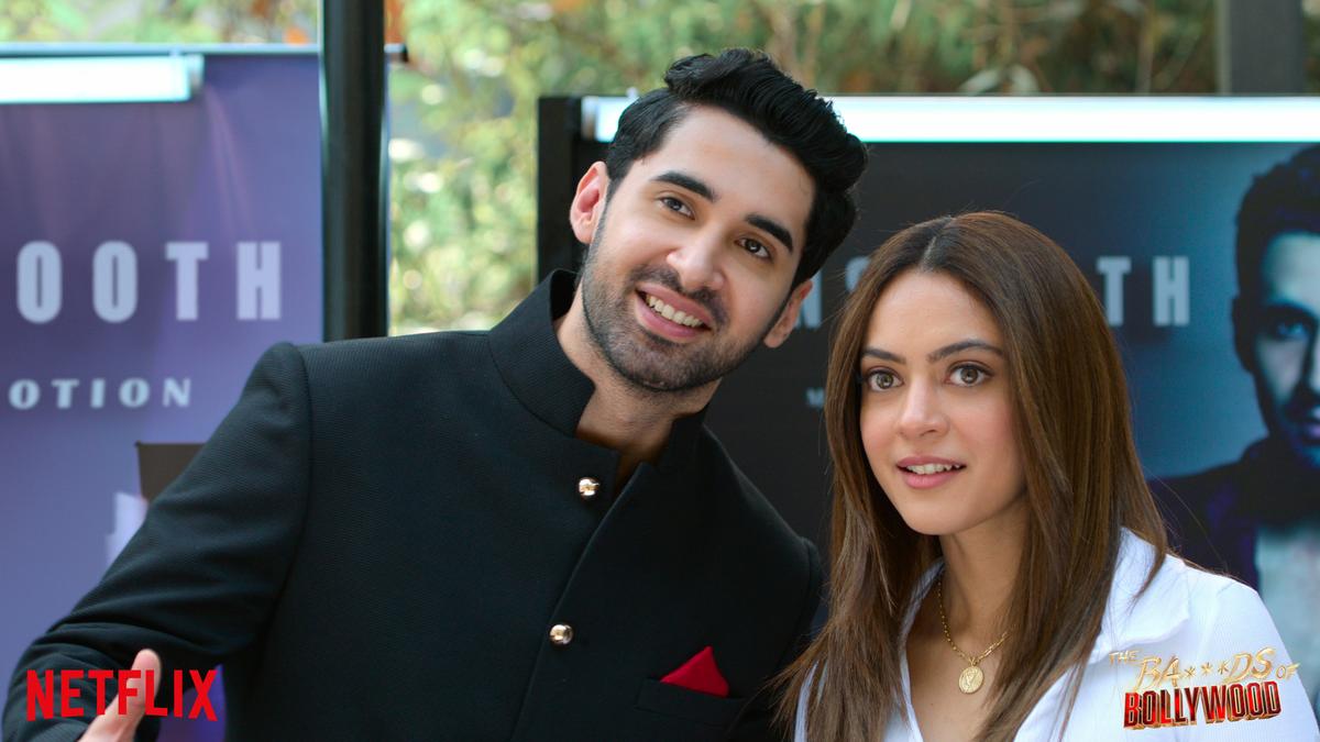 Celebrity caught in the act