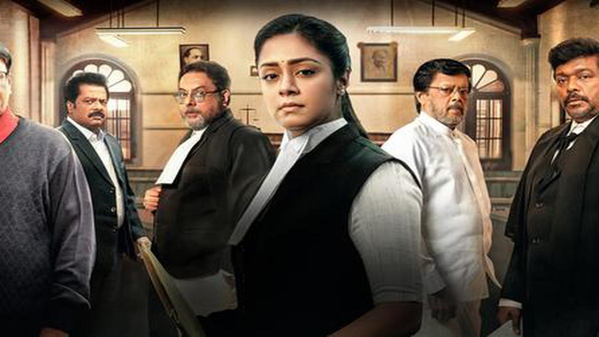 Ponmagal Vandhal trailer Jyotika fights for justice The Hindu