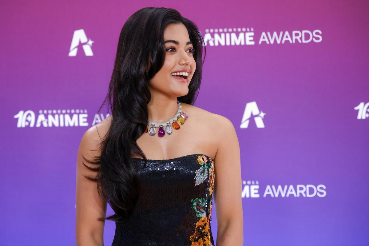 Rashmika Mandanna partecipa ai Crunchyroll Anime Awards 2026 al Grand Prince Hotel Shin Takanawa di Tokyo Rashmika Mandanna partecipa ai Crunchyroll Anime Awards 2026 al Grand Prince Hotel Shin Takanawa di Tokyo
