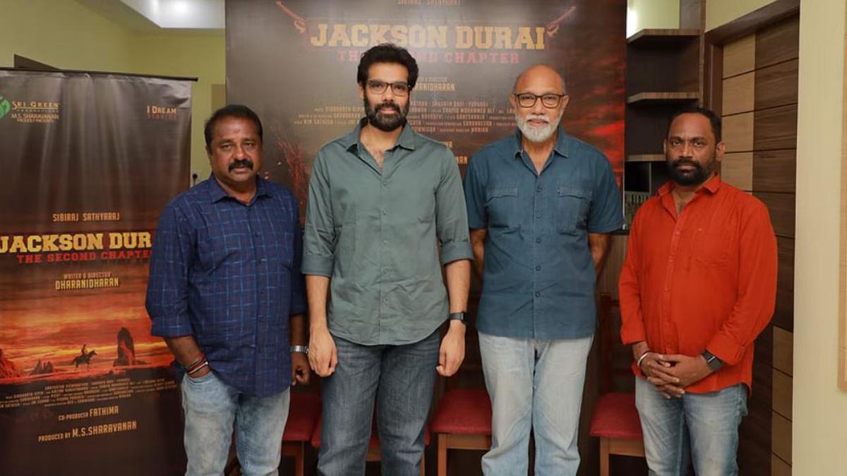 Sathyaraj and Sibiraj reunite for ‘Jackson Durai’ sequel