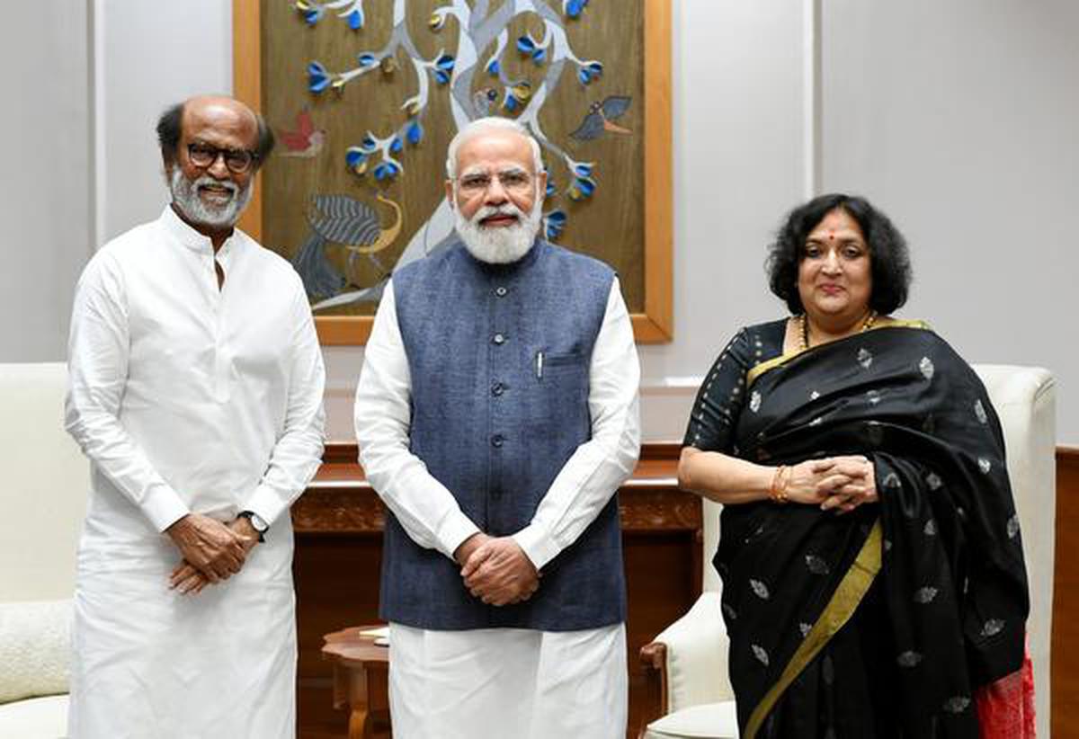 Rajinikanth modi best sale