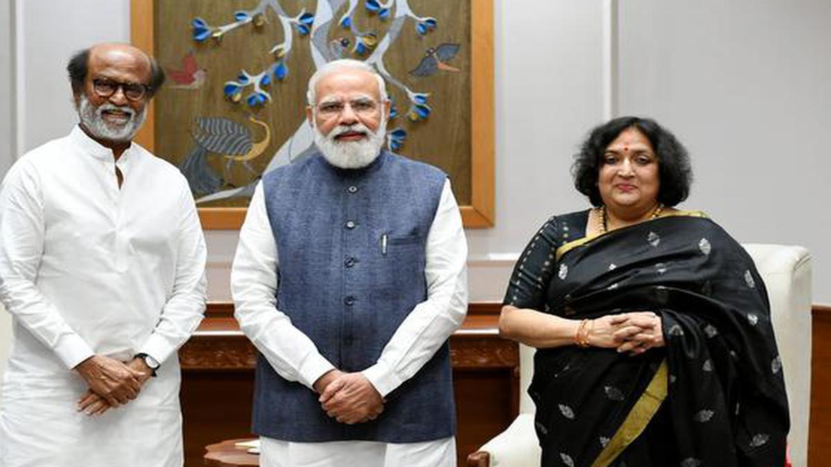 Rajinikanth meets Narendra Modi and Ram Nath Kovind in Delhi