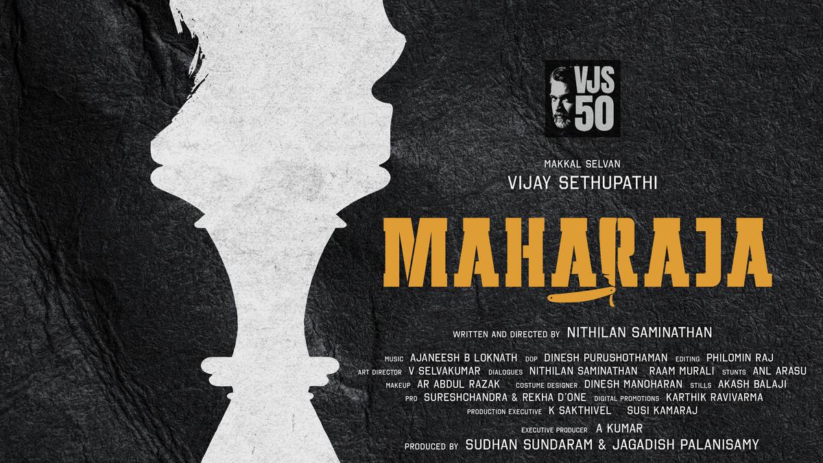Vijay Sethupathi’s 50th film titled ‘Maharaja’