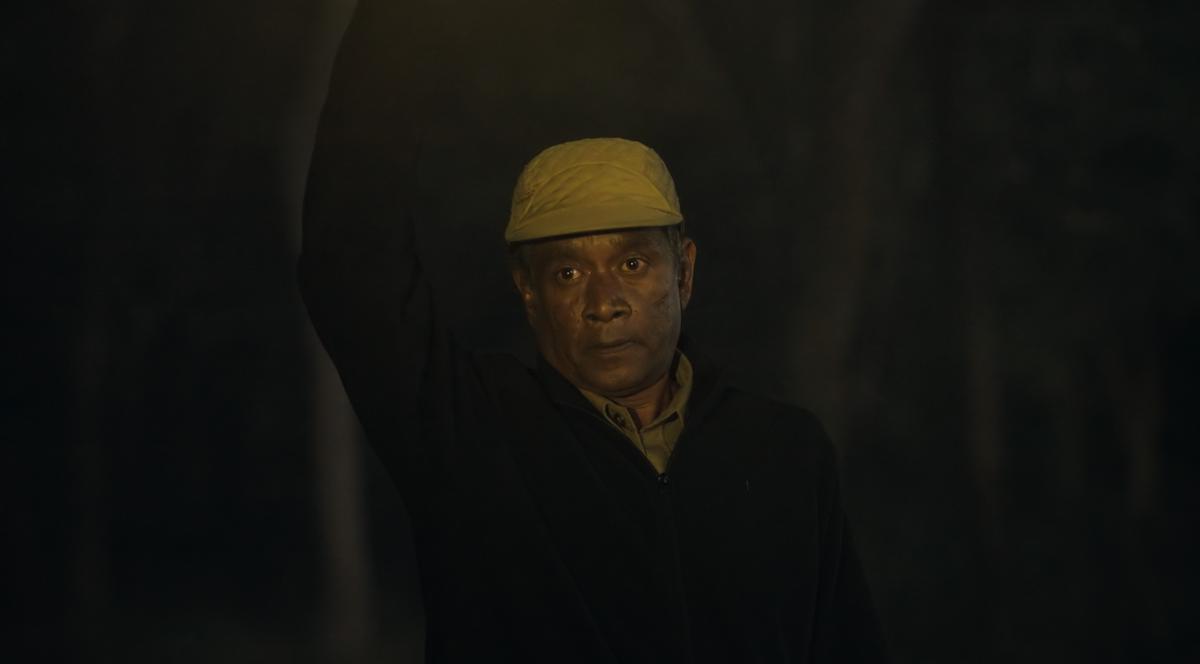 Elango Kumaravel in a still from ‘Inspector Rishi’ Elango Kumaravel in a still from ‘Inspector Rishi’