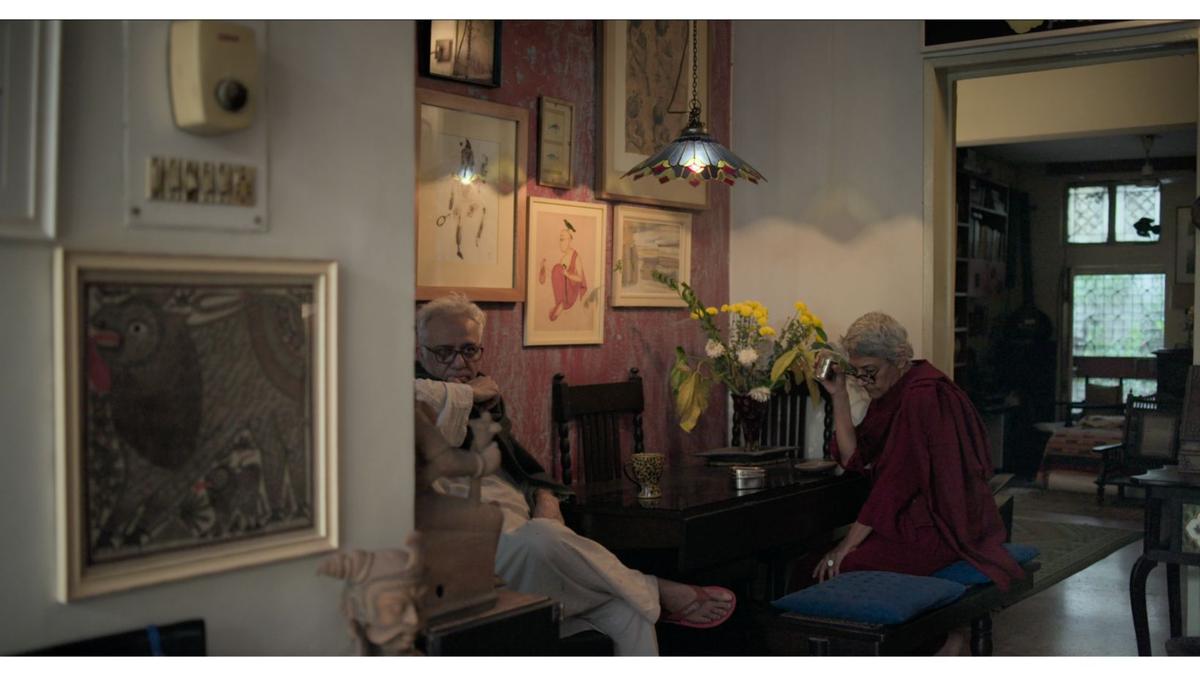 A still from film Alaav (Hearth and Home).